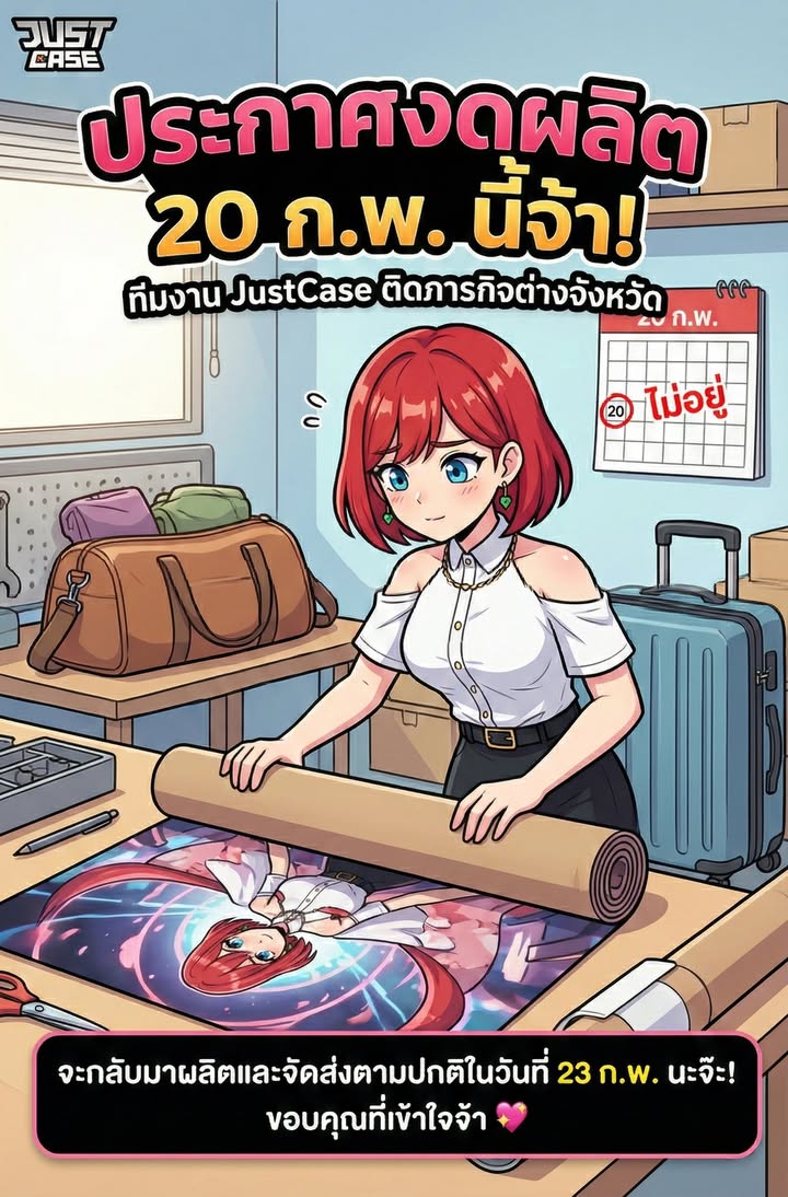 Justcase - Custom Playmat & Mousepad